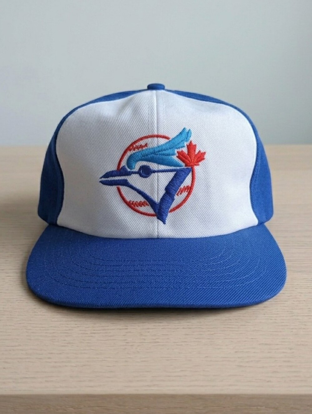 Vintage 1991 MLB All Star Game Snapback Hat White Toronto Blue Jays SkyDome